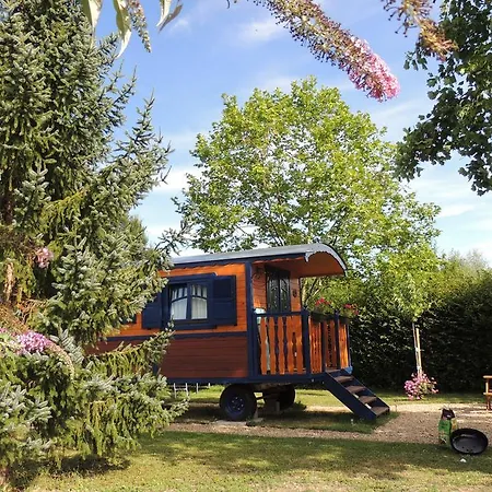 Tatil Evi La Roulotte Du Domaine De Meigné